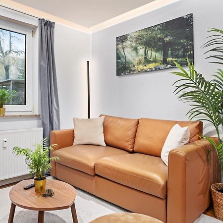 Edler Wohnraum Noble Stadtoase Mit Boxspringbett, Kaffeevollautomat, Lift & Parkplatz Chemnitz Eksteriør bilde